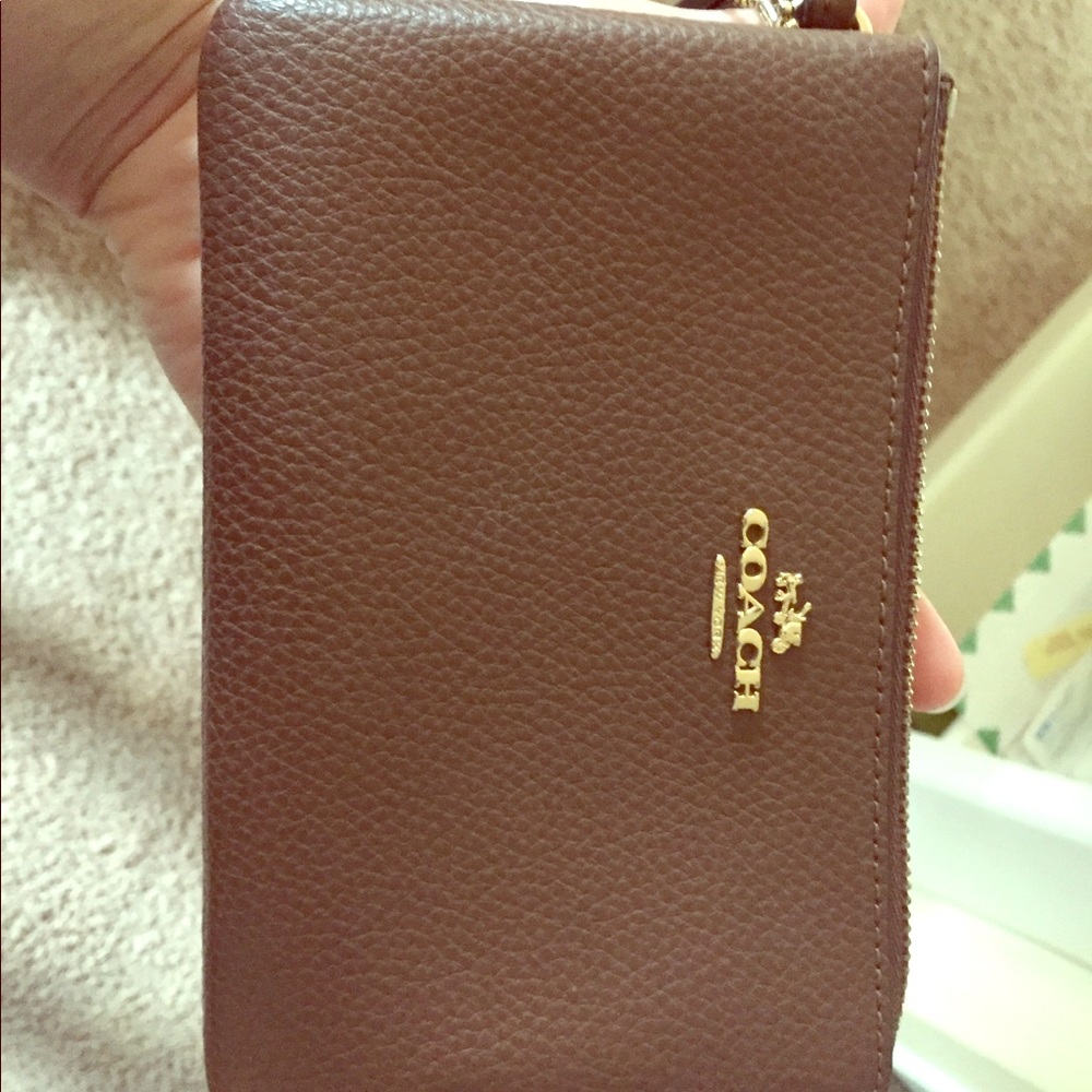 Coach wristlet.